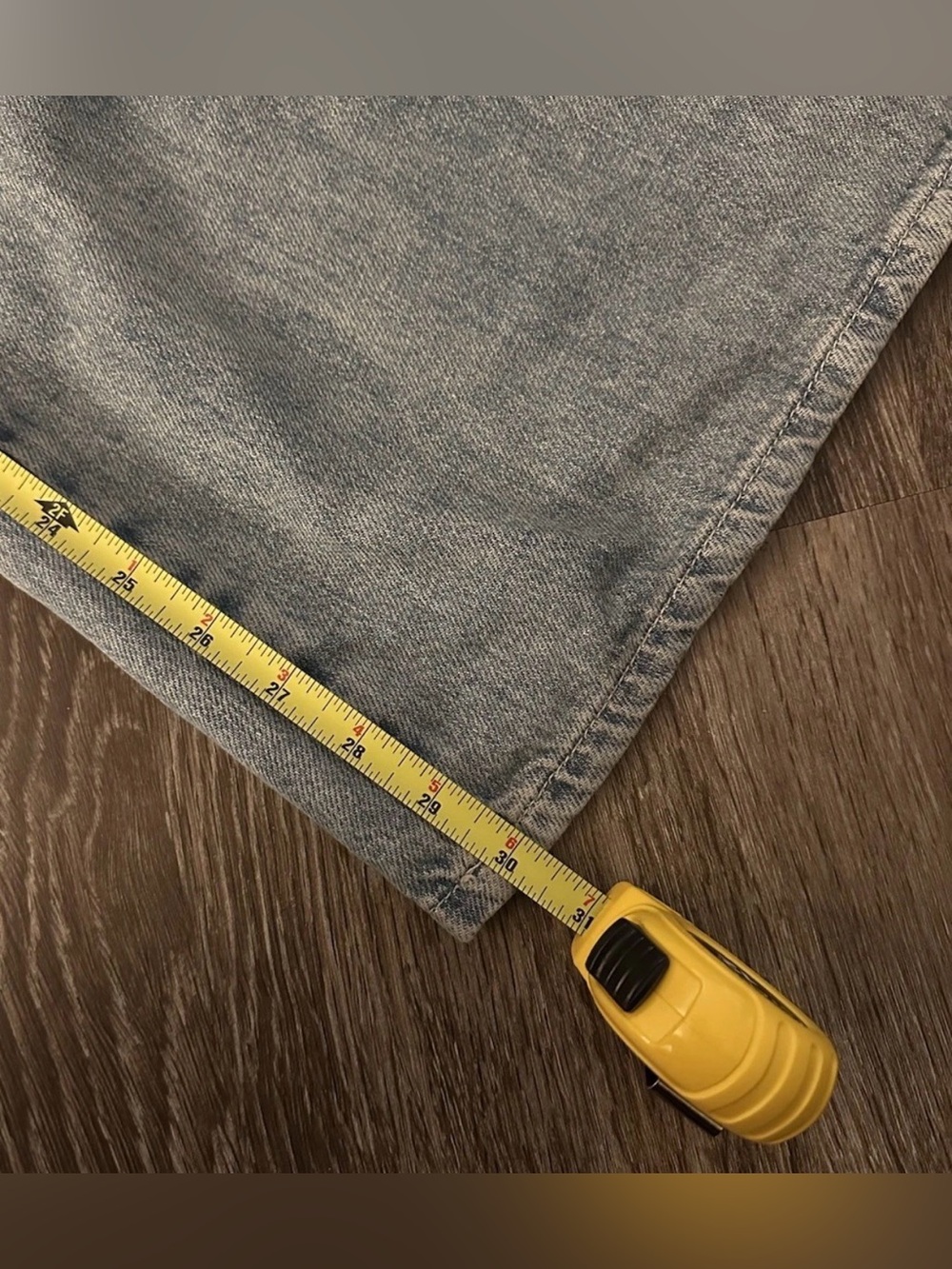 Free People We The Free Forager Super Wide Leg Jeans 32 Boho Barrel Cool Water - Picture 5 of 8